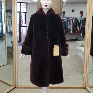 Authentic Original Vintage Style Brown Coat